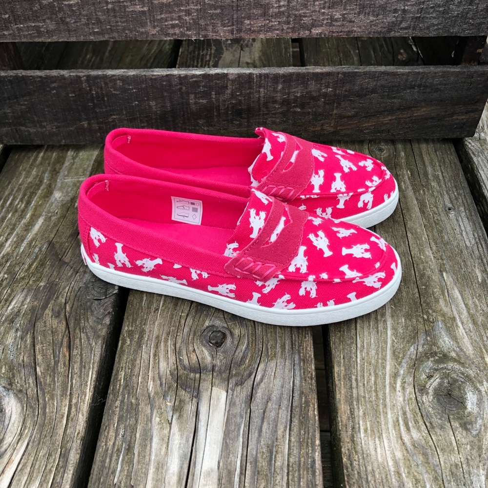 Cole Haan Hot Pink Lobster Loafers! NEW! - Picture 3 of 10